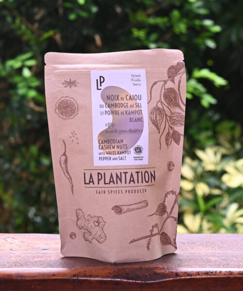 Noix de Cajou au sel et Poivre de Kampot blanc