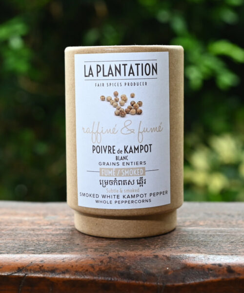 Poivre de Kampot blanc IGP fumé