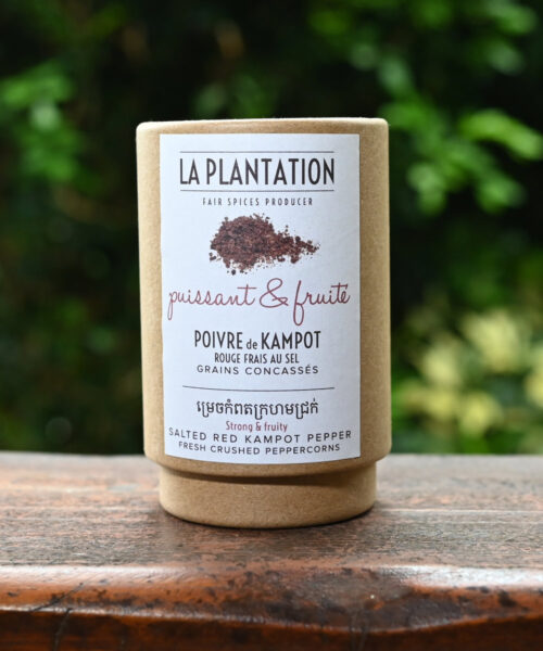 Poivre de Kampot rouge frais au sel IGP