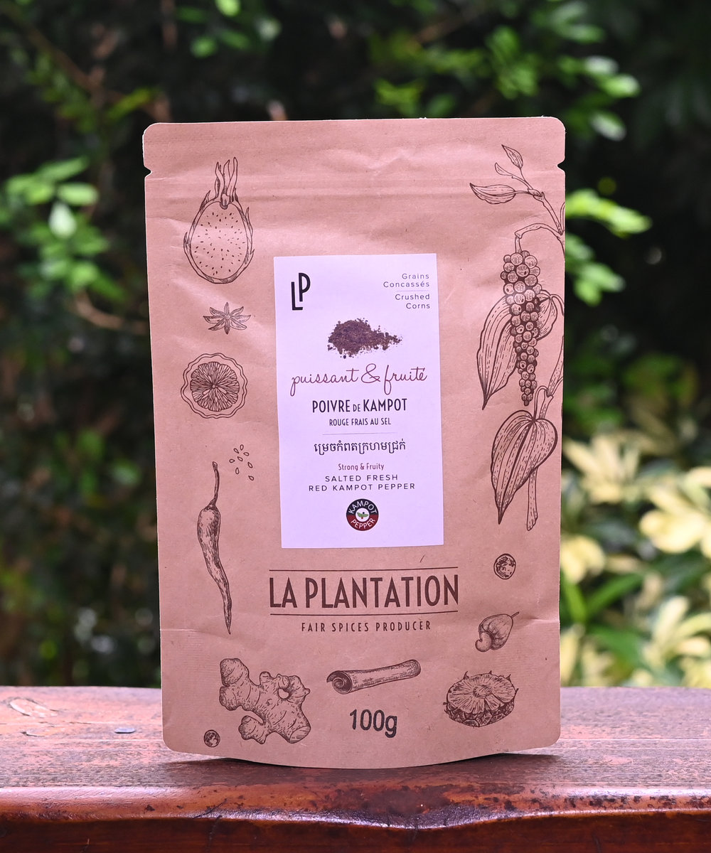 Poivre de Kampot rouge frais au sel IGP – Image 2