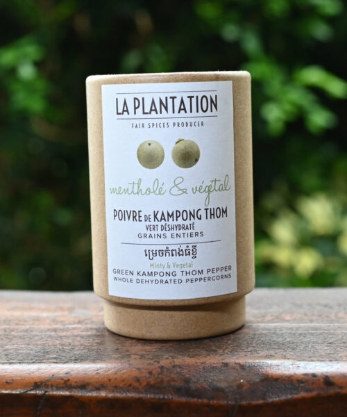 Poivre de Kampong Thom vert déshydraté