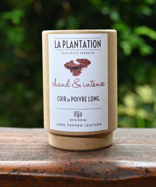 Cuir de Poivre long rouge