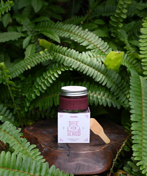 Exfoliant Visage au Riz Jasmin & Pétales de Rose